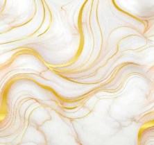TC Wallpaper 1.2 x 3m Swirl - Champagne & Gold