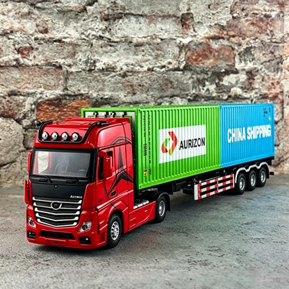 Pull-back Truck Blue & Green