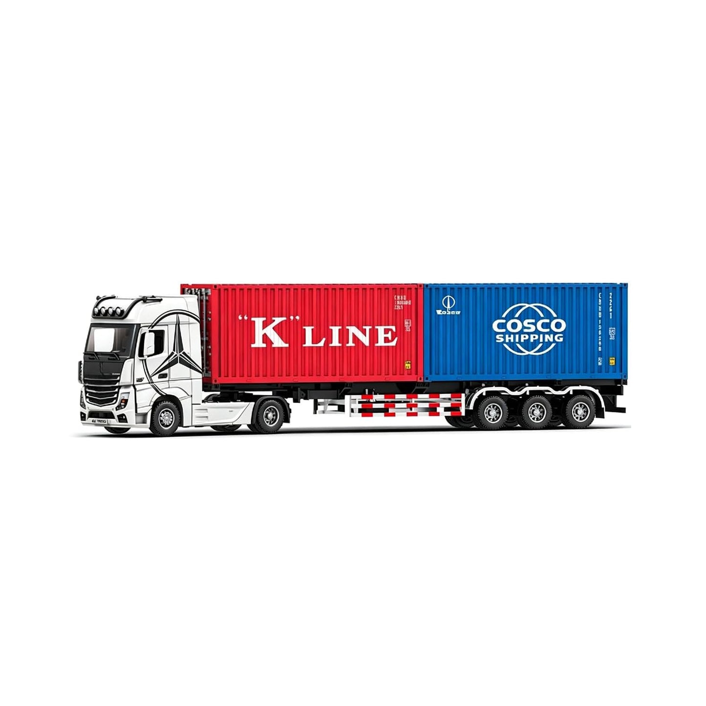 Pull-back Truck Blue & Red