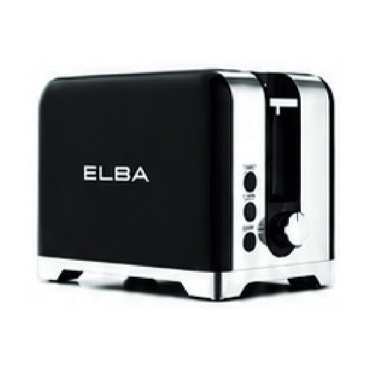 Elba Lusso 2 Slice Toaster Black