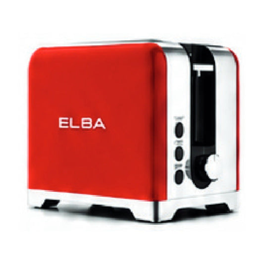 Elba Lusso 2 Slice Toaster Red