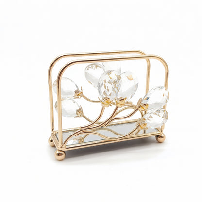 Metal Napkin Holder Gold