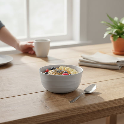Pera 0.5Lt Round Bowl Grey