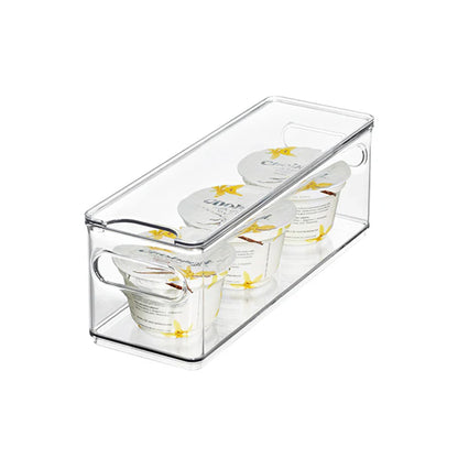 iDesign The Home Edit Narrow Fridge Bin Clear