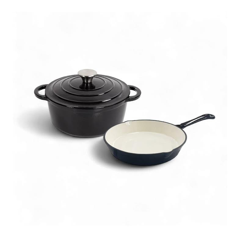 CH 2 Piece Cast Iron Combo Black