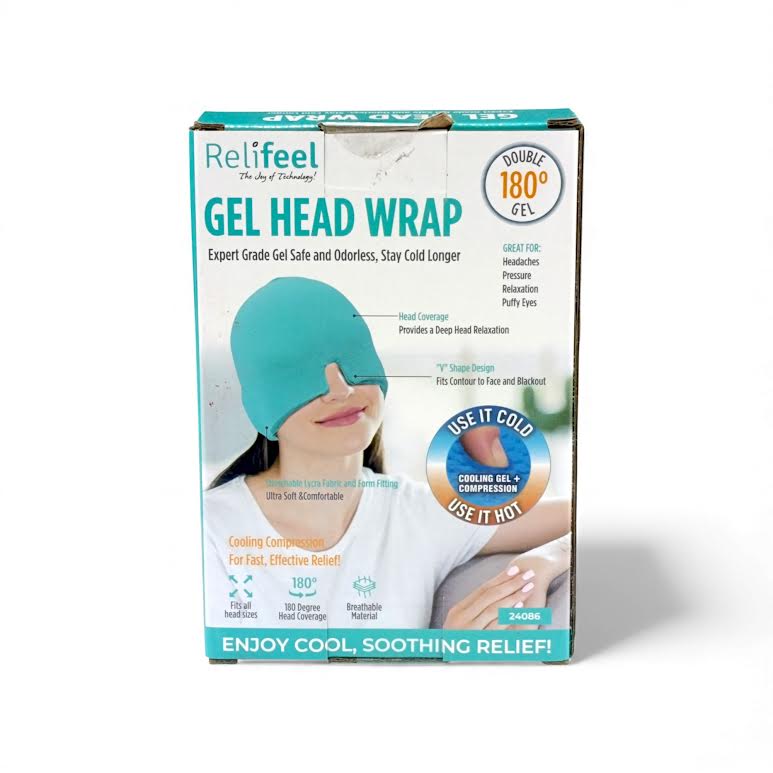 Relifeel Gel Head Wrap Blue