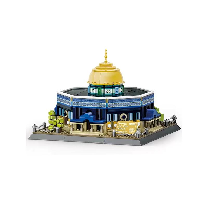 Wange Dome of The Rock 983 Piece Building Block Set
