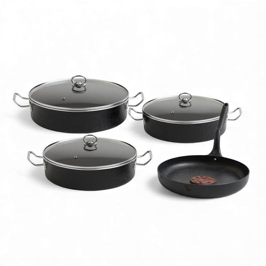 Gastro Collection 7 Piece Mega Set Black - Delivery 25th November
