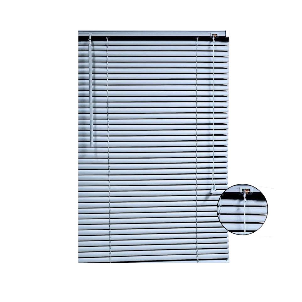 Xclusive Blinds 25mm 180 x 200cm PVC Blinds Grey