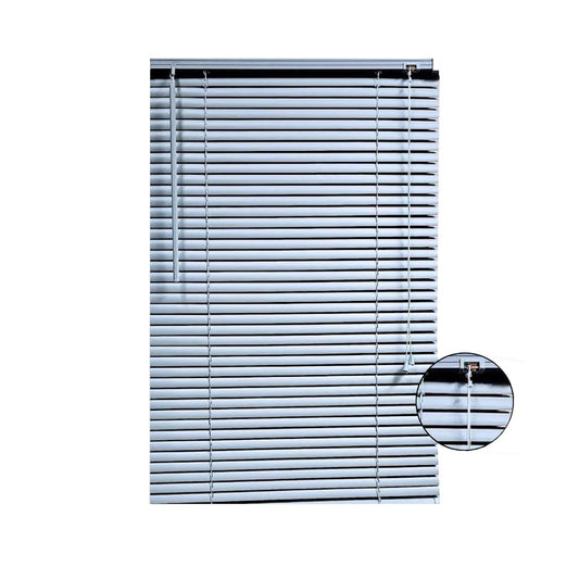 Xclusive Blinds 25mm 100 x 120cm PVC Blinds Grey