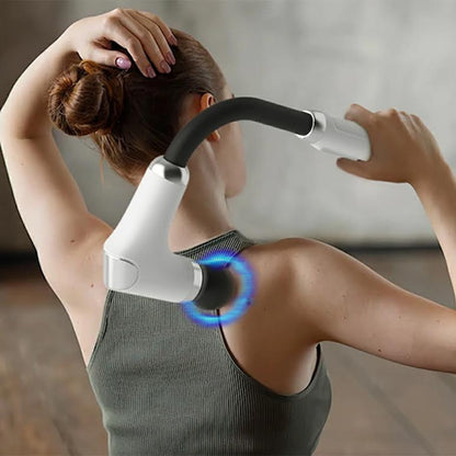 Handheld Massager & Electric Facial Gun Black & White