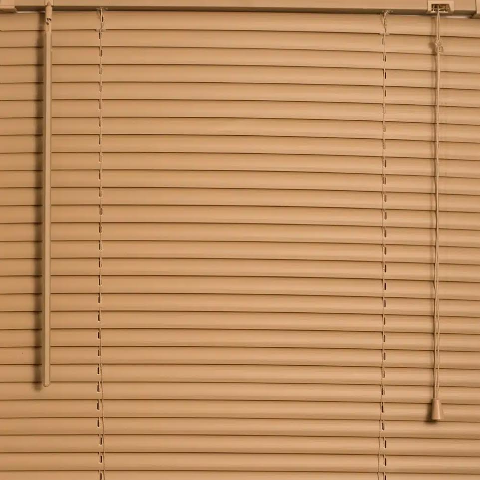 Xclusive Blinds 25mm 180 x 200cm PVC Blinds Taupe