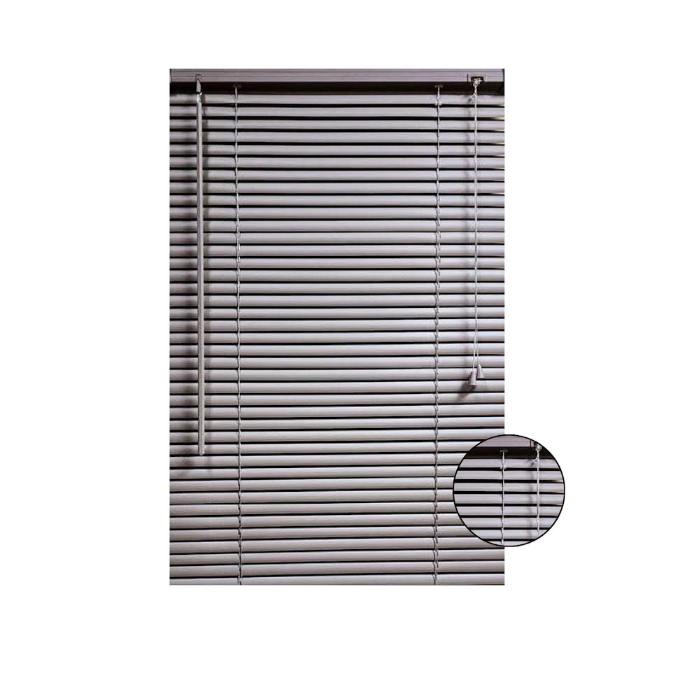 Xclusive Blinds 25mm 100 x 120cm PVC Blinds Mocha