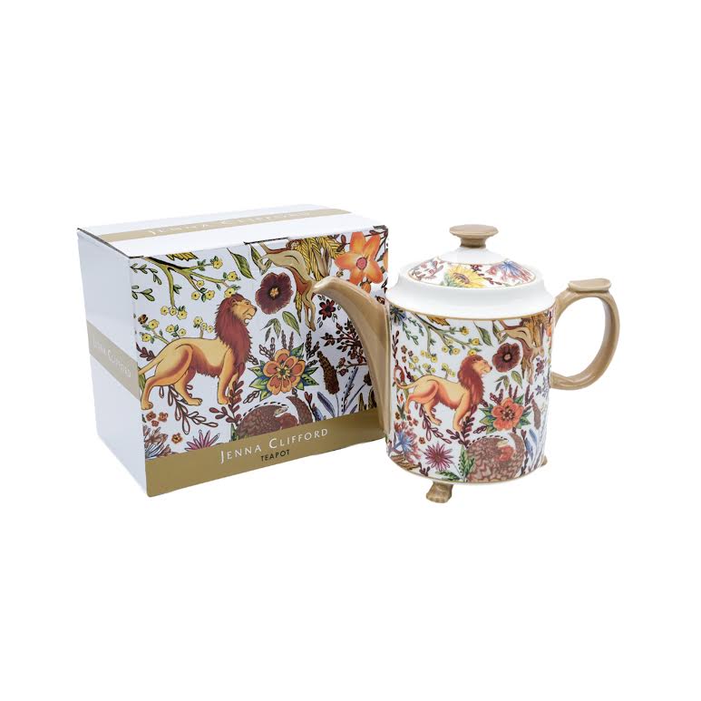 Jenna Clifford Wild Bloom Teapot Multicoloured