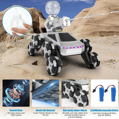 RC 2.4G Super Laser Speed Tank Fight Car Silver