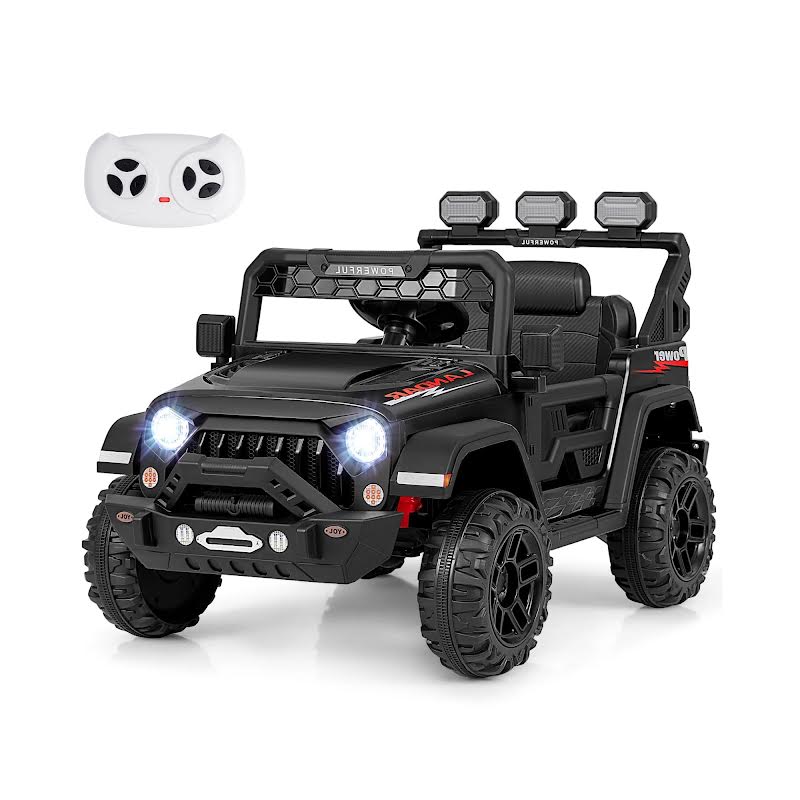 Electric Off Road Truck with Remote Control Black
