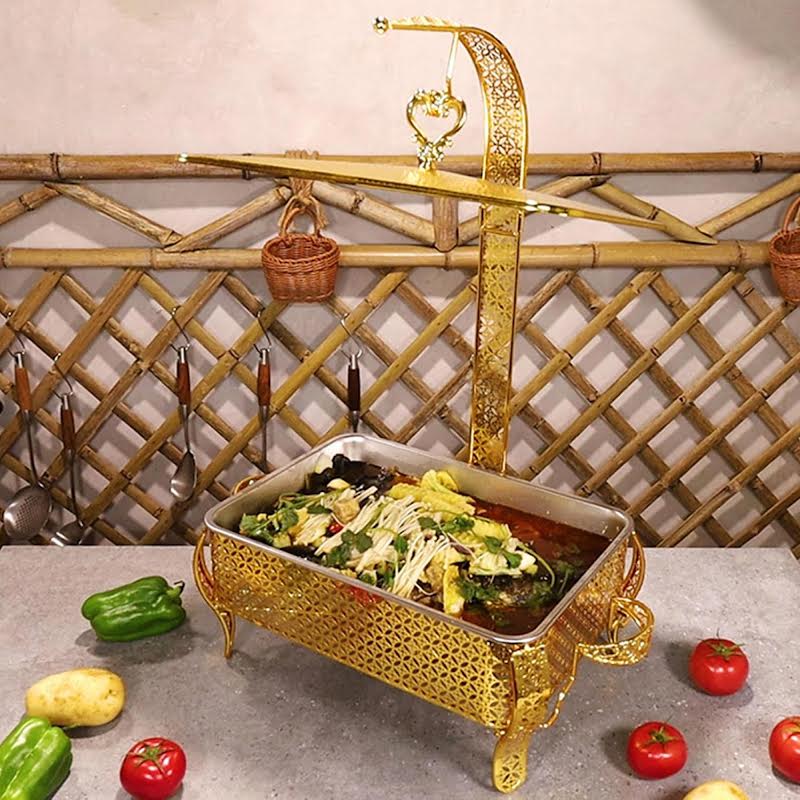 5.5Lt Chafing Dish Gold
