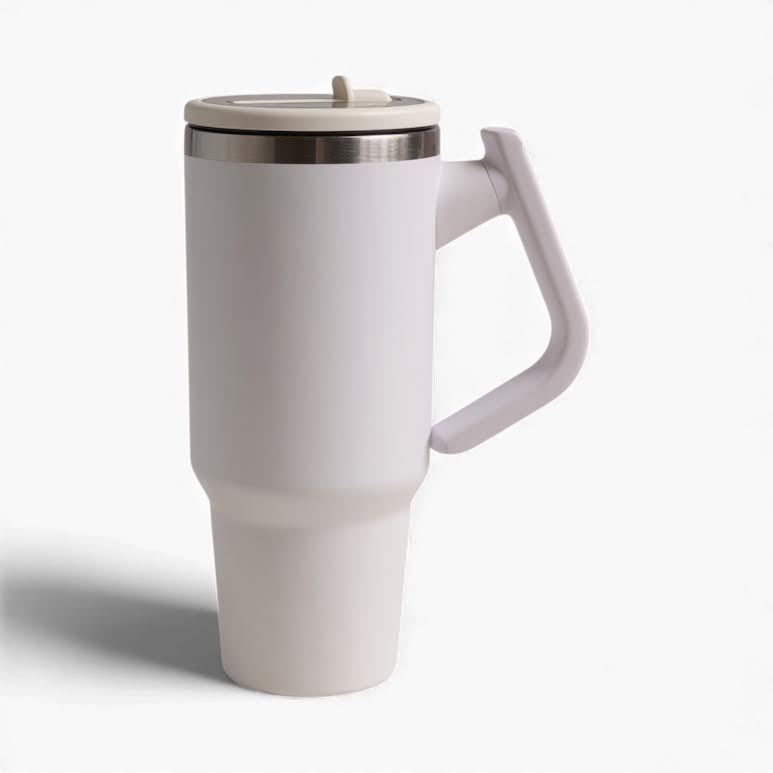 1.2Lt Stainless Steel Flask White