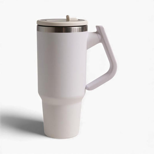 1.2Lt Stainless Steel Flask White