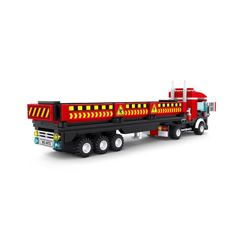 Wange Heavy Truck 323 Piece Building Block Set