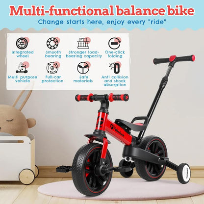 Toddler Balance Bicycle Red