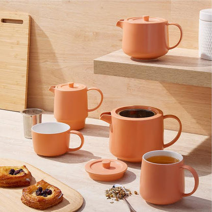 Maxwell & Williams Cafe Life Tea for One With Infuser Apricot