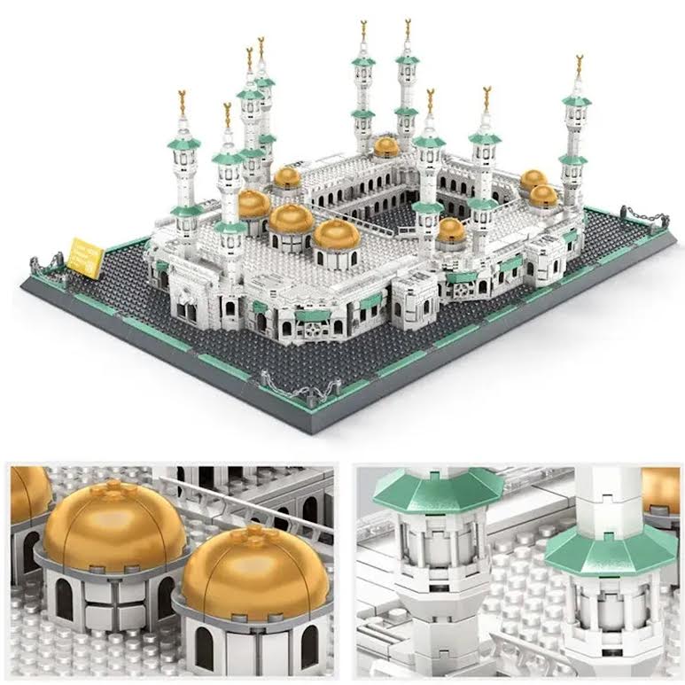 Wange Great Mosque of Mecca 2291 Piece Building Block Set