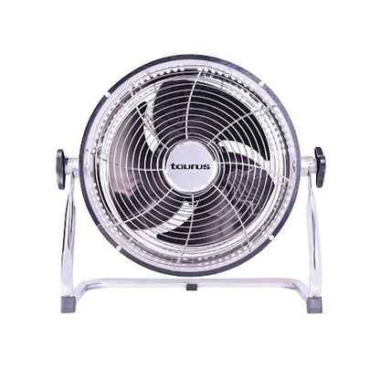 Taurus 3 Speed Floor Fan Silver