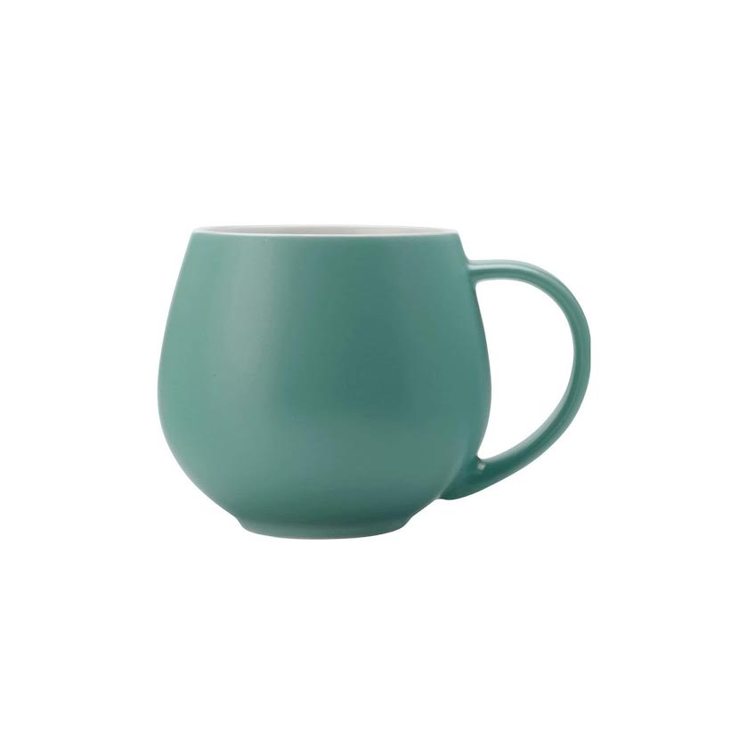 Tazza Maxwell & Williams Tinta Snug 450 Ml - Porcellana Grigio Chiaro, Lavabile In Lavastoviglie, Adatta A Microonde E Forno