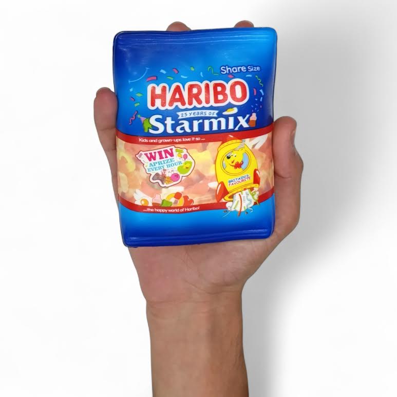 Haribo Stress Relief Squeeze Toy Multicoloured