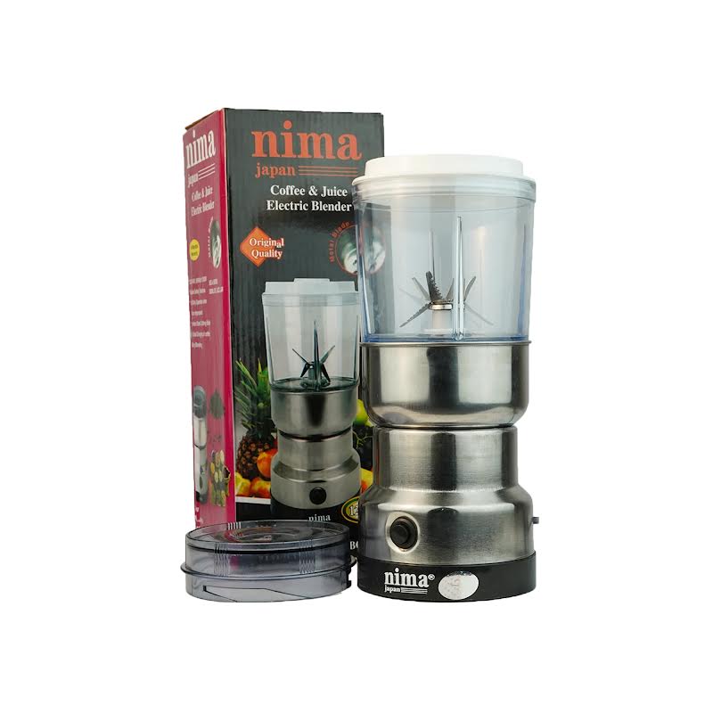Nima 2 in 1 Coffee & Juice Electric Grinder Silver