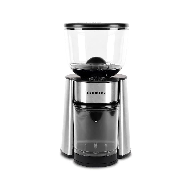 Taurus 130W Coffee Grinder Black & Stainless Steel