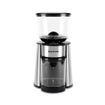 Taurus 130W Coffee Grinder Black & Stainless Steel