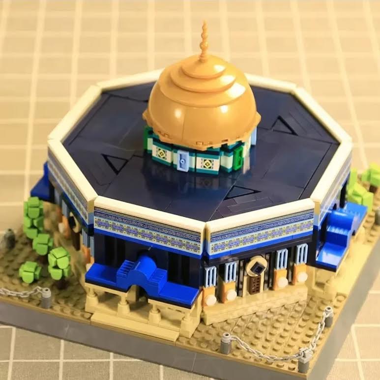 Wange Dome of The Rock 983 Piece Building Block Set