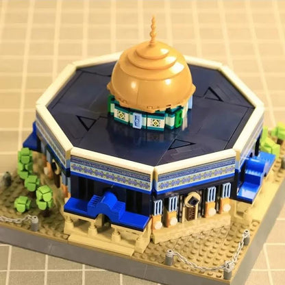 Wange Dome of The Rock 983 Piece Building Block Set