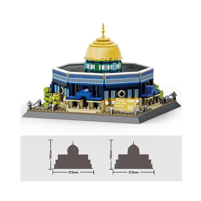 Wange Dome of The Rock 983 Piece Building Block Set