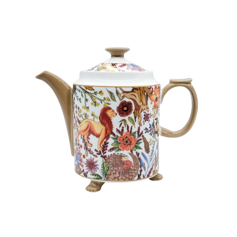 Jenna Clifford Wild Bloom Teapot Multicoloured
