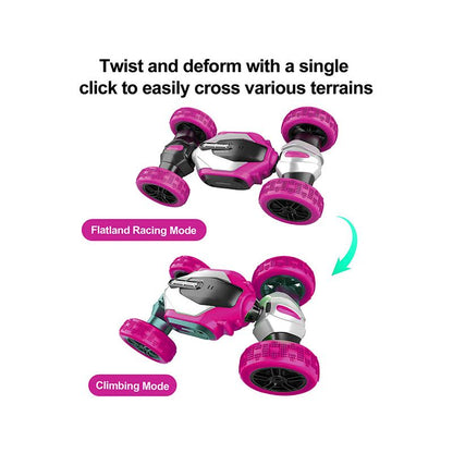 4 Wheel Drive Twisted Car Pink