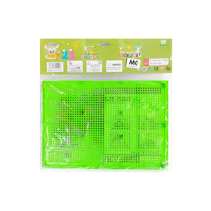 Puzzle Blocks Alphabet Set Green