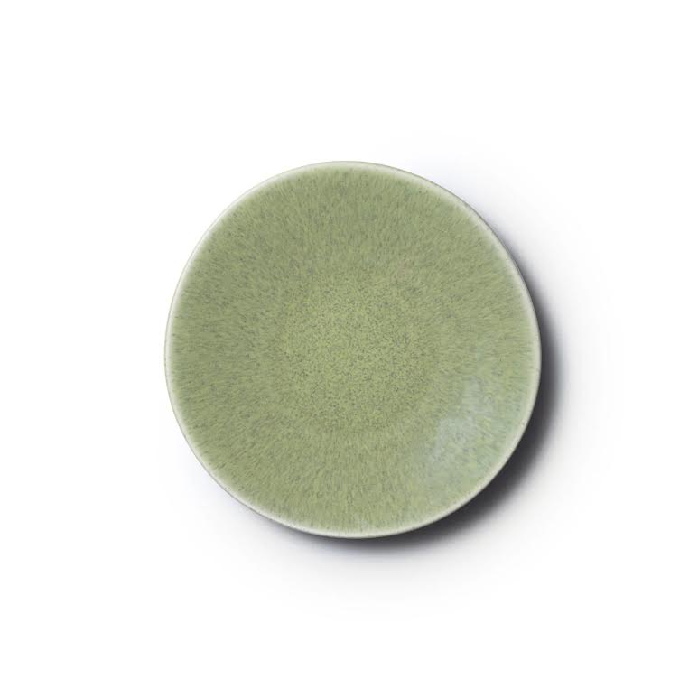 JAN Ashes & Olive Side Plate Green