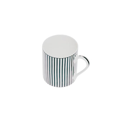 Jenna Clifford Ivory Noir 400ml Mug Black & White
