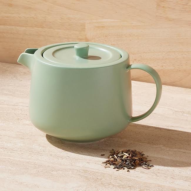 Maxwell & Williams 1Lt Cafe Life Teapot With Infuser Seafoam