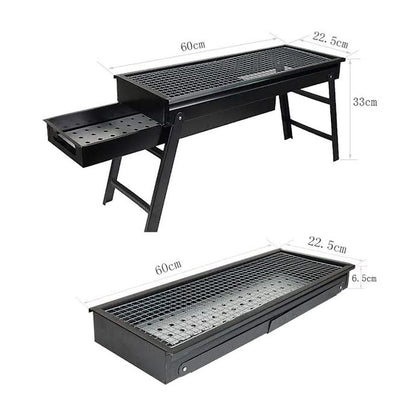 CH Foldable Braai Stand Black