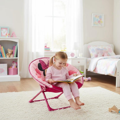 Minnie Mouse Themed Kids Chair Pink