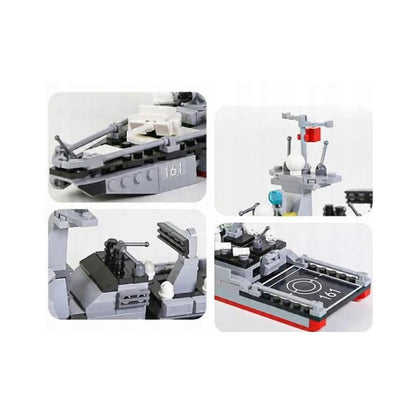 Wange Military Equipment Type 055 Destroyer 364 Piece Building Block Set