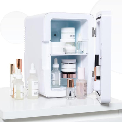 Goldair 6Lt Compact Beauty Cooler With LED Lighting White