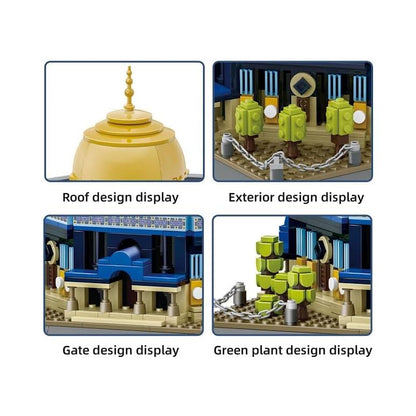 Wange Dome of The Rock 983 Piece Building Block Set