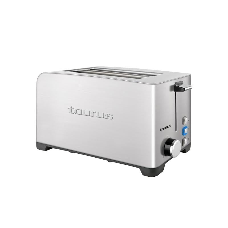 Taurus 4 Slice Stainless Steel Toaster Silver