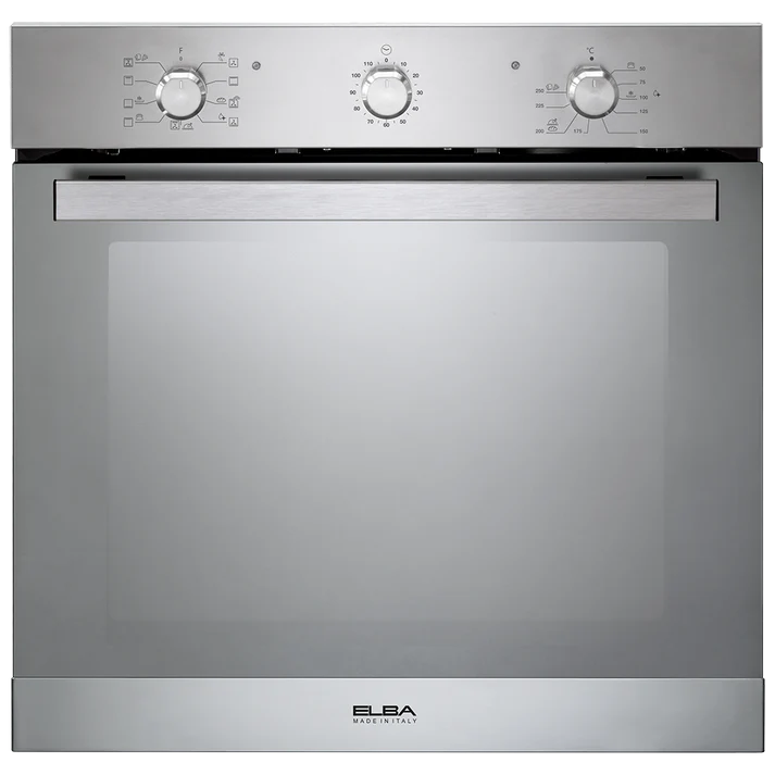 Elba 60cm Electric Oven - Silver