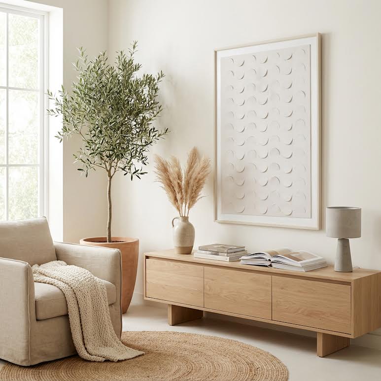 80 x 120cm Frame Cream